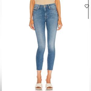 MOTHER Looker Ankle Fray Hey Sun